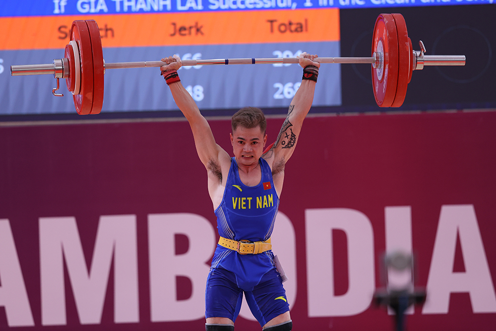 Cử tạ Việt Nam ráo riết chuẩn bị cho SEA Games 33 - Ảnh 1.
