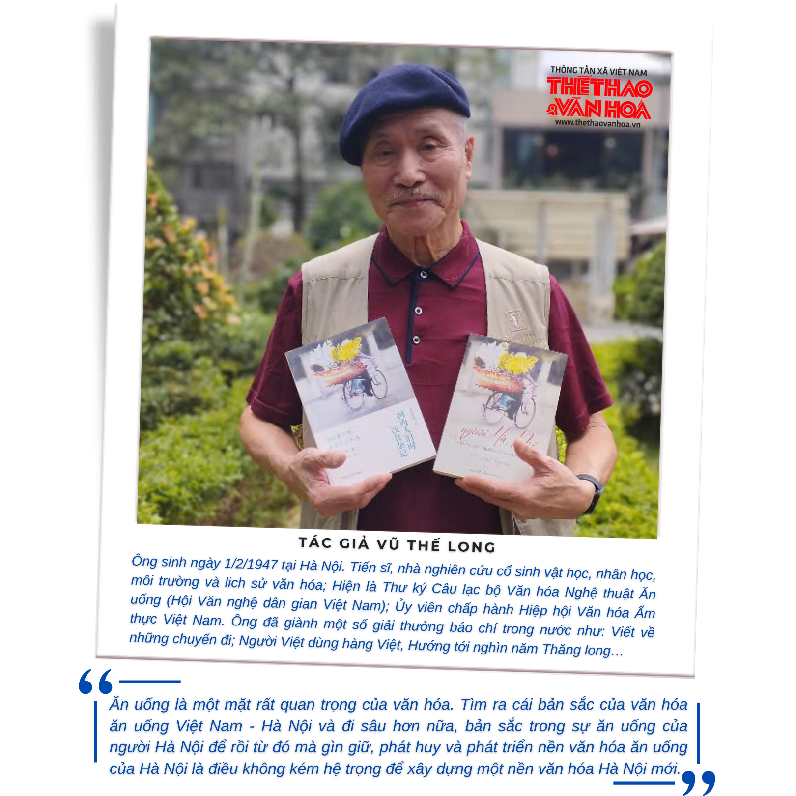 &quot;Người Hà Nội - chuyện ăn, chuyện uống một thời&quot; giành giải thưởng sách ở Trung Quốc - Ảnh 4.