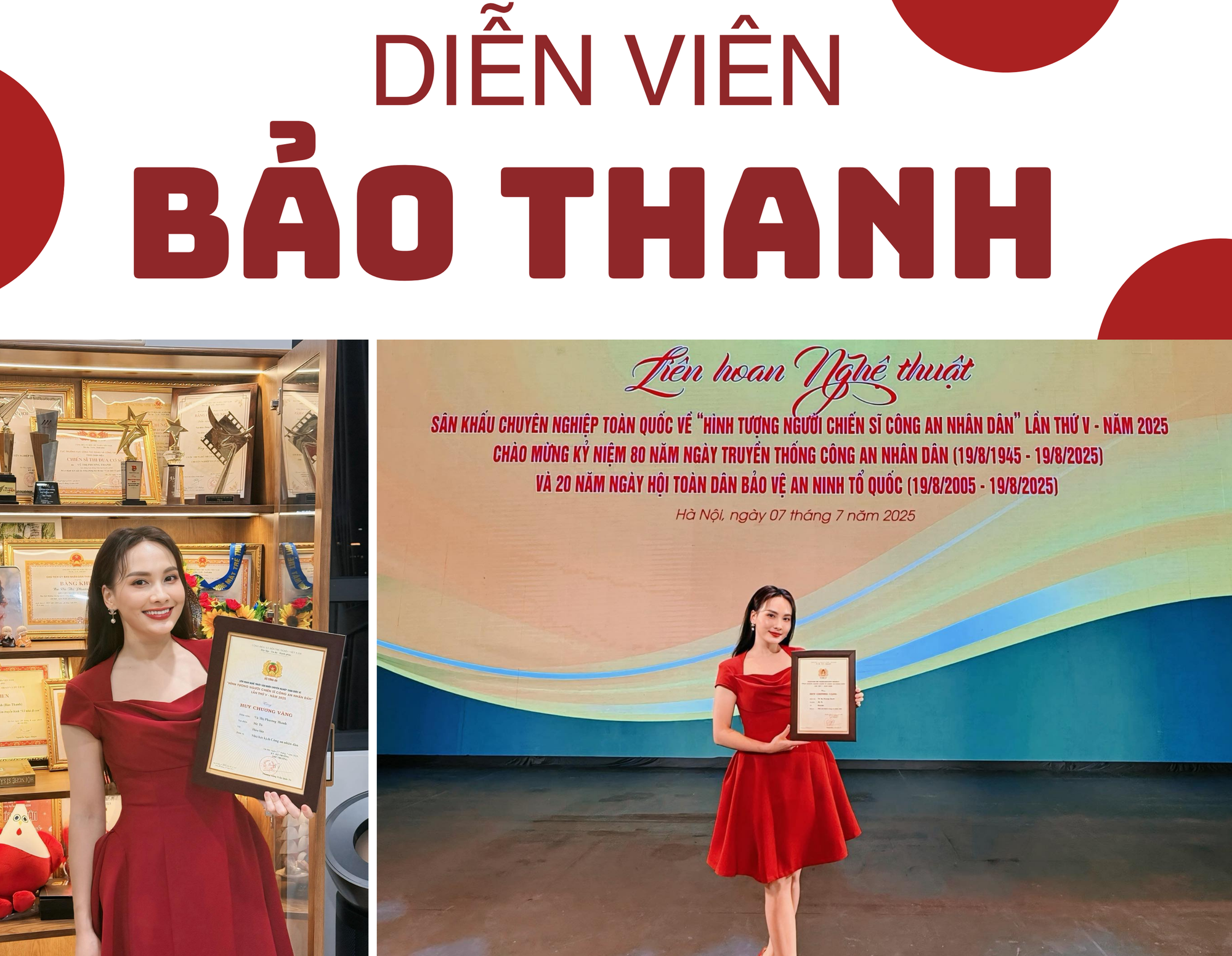 Bảo Thanh vỡ oà khi nhận HCV đầu tiên sau hơn 10 năm gắn bó với sân khấu - Ảnh 1.