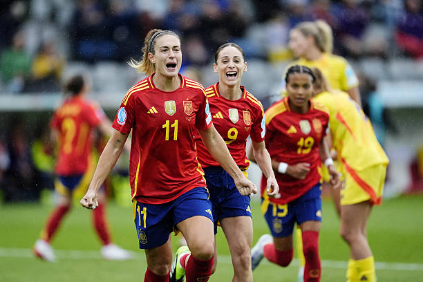 Tây Ban Nha đè bẹp Bỉ 6-2 ở vòng bảng EURO 2025 nữ