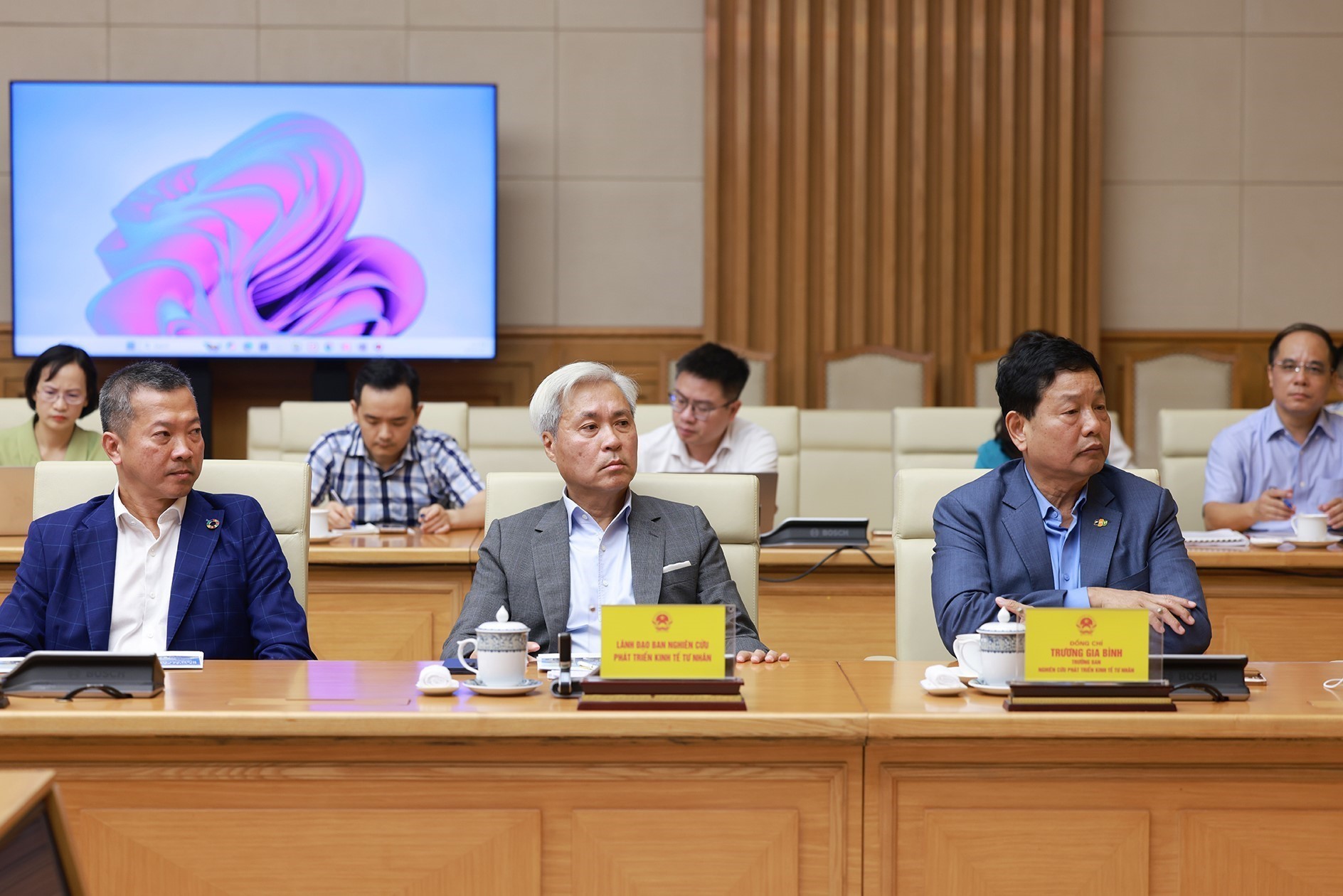 Thủ tướng Phạm Minh Chính làm việc với Ban Nghiên cứu phát triển kinh tế tư nhân - Ảnh 9.