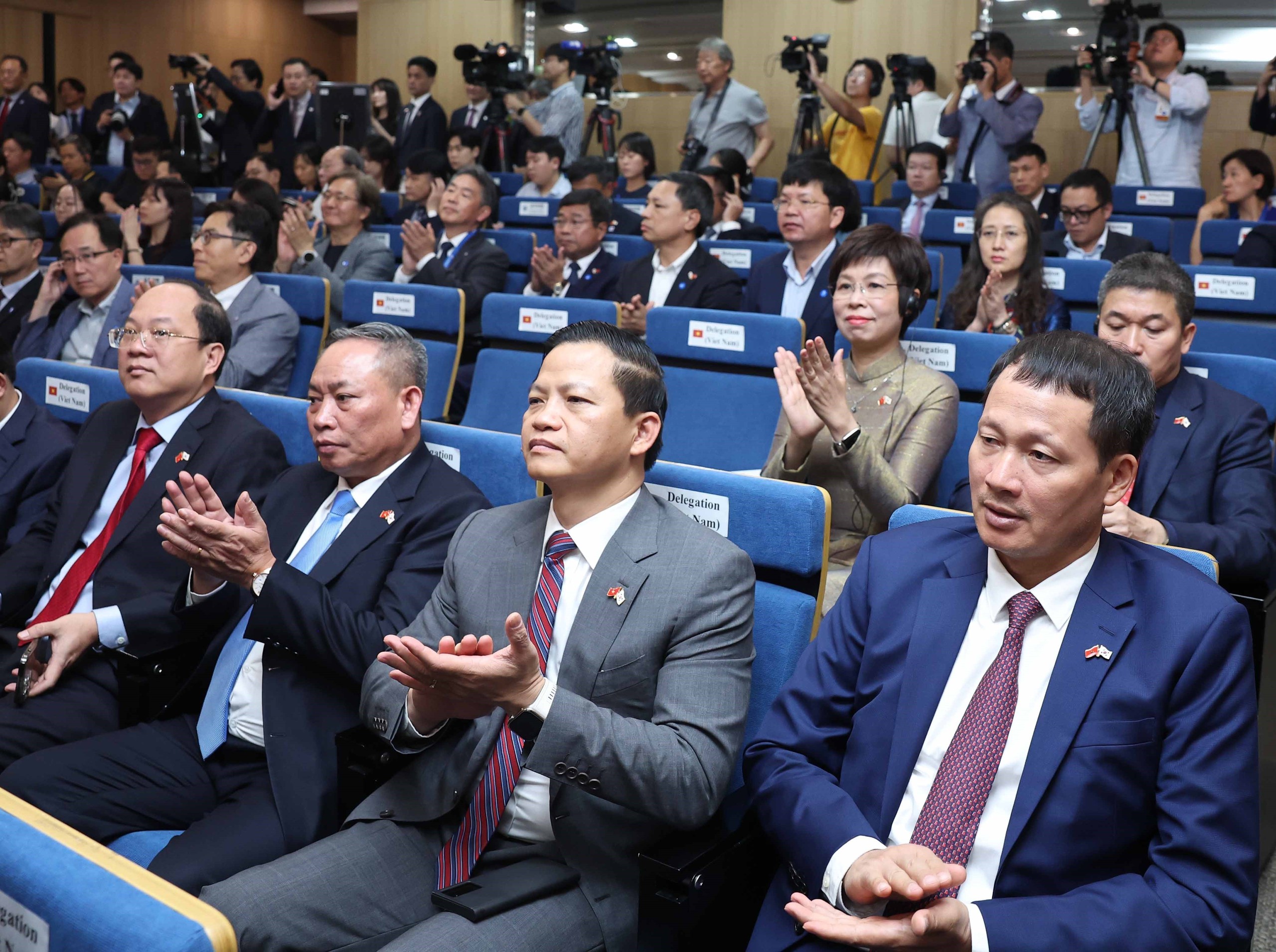Tổng Bí thư Tô Lâm phát biểu chính sách tại Trường Đại học Yonsei của Hàn Quốc - Ảnh 6.