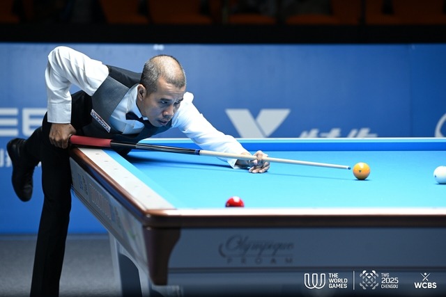 Trần Quyết Chiến đánh bại 'vua thời gian' để vào bán kết World Games 2025  - Ảnh 1.