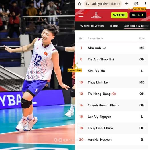 FIVB lại gây bức xúc khi điền tên Đặng Thị Hồng vào danh sách U21 Việt Nam xong rồi lại... xoá - Ảnh 1.