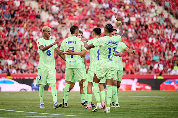 Barca đánh bại chủ nhà Mallorca 3-0 trong vòng đấu mở màn của La Liga mùa 2025-2026.