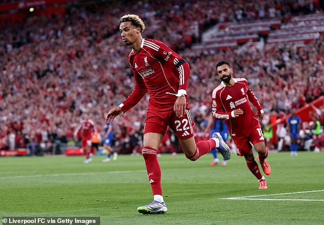 4 tân binh của Liverpool thể hiện ra sao trong trận ra mắt Premier League? - Ảnh 1.