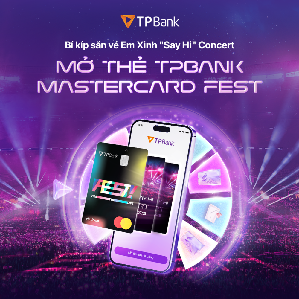 TPBank bật “Vòng Quay Em Xinh”: Fan “say hi” vé concert nhanh, gọn, chất - Ảnh 3.