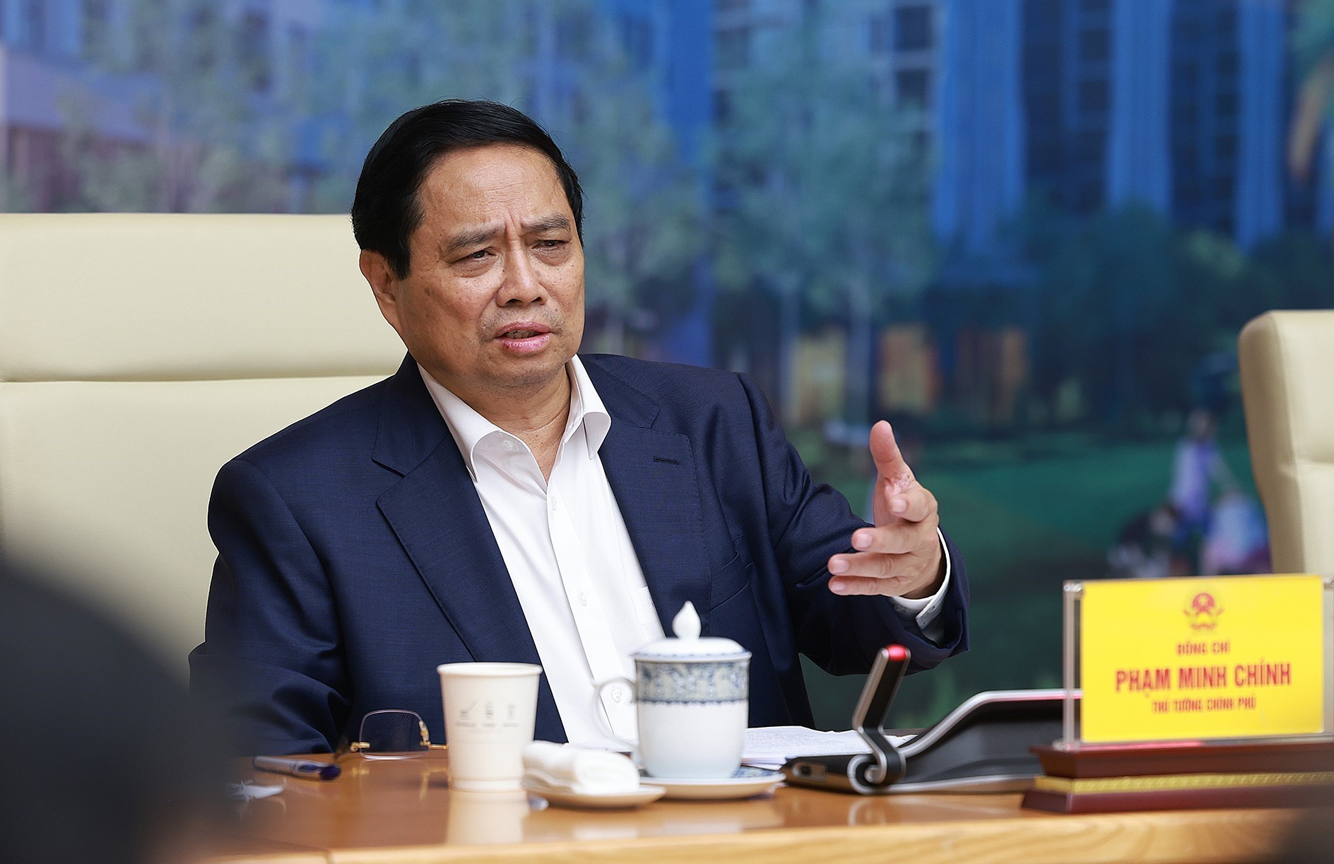 Thủ tướng Phạm Minh Chính chủ trì Hội nghị trực tuyến toàn quốc về phát triển nhà ở xã hội - Ảnh 3.