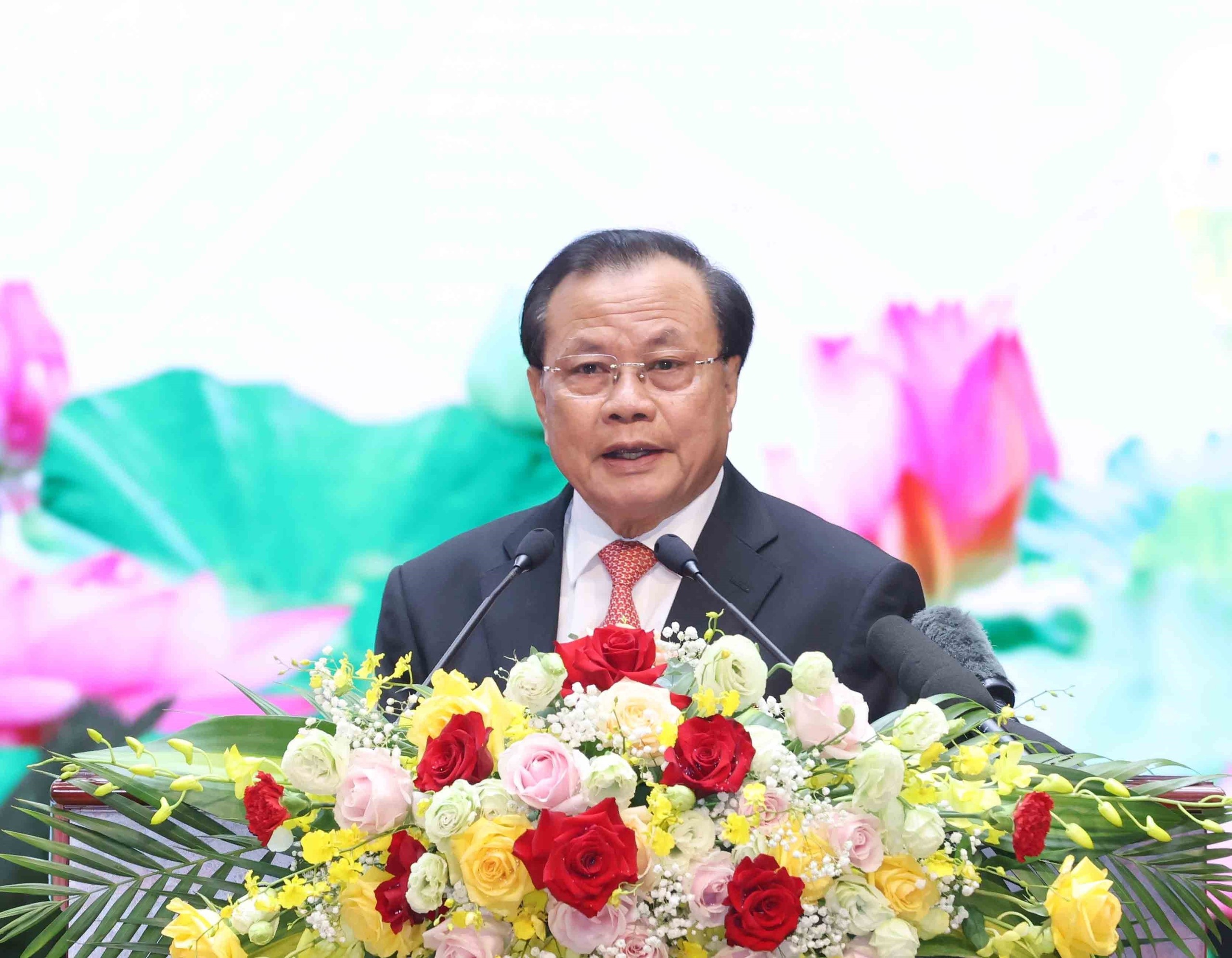 Tổng Bí thư chủ trì buổi gặp mặt các đồng chí nguyên lãnh đạo Đảng, Nhà nước - Ảnh 7.
