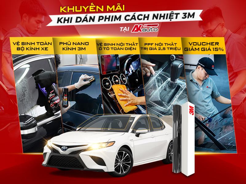 AKauto: Trung tâm dán phim cách nhiệt 3M chính hãng được 3M toàn cầu chứng nhận - Ảnh 1.