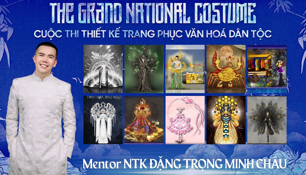 Hé lộ 10 thiết kế trong đội NTK Minh Châu tại Miss Grand Vietnam 2025 - Ảnh 2.
