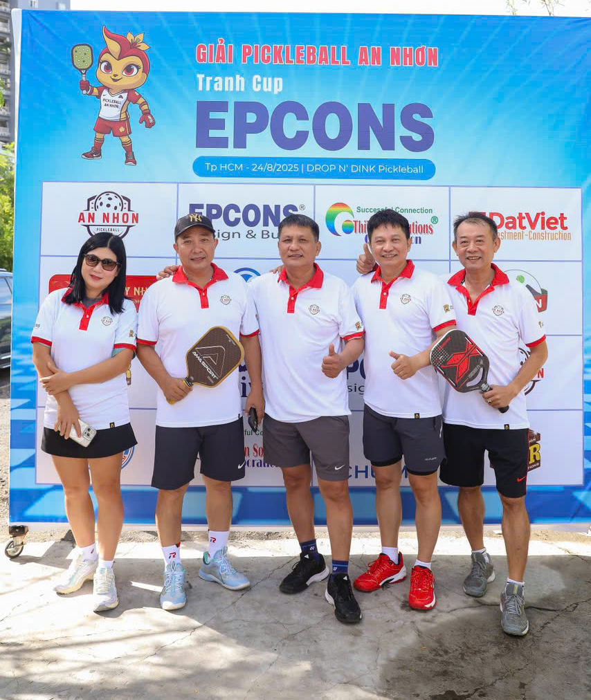Giải Pickleball lần 1 – 2025 tranh Cup EPCONS: khép lại thành công, để lại nhiều cảm xúc đẹp và tinh thần gắn kết đồng hương - Ảnh 5.