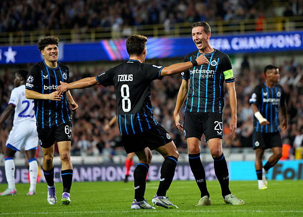 Club Brugge là một trong 36 đội góp mặt ở vòng bảng cúp C1 mùa này