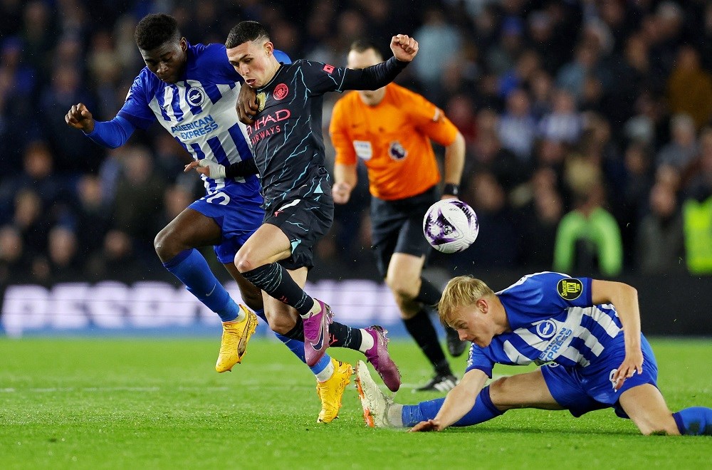 Link xem trực tiếp bóng đá Brighton vs Man City 20h00 hôm nay, Premier League vòng 3 - Ảnh 2.