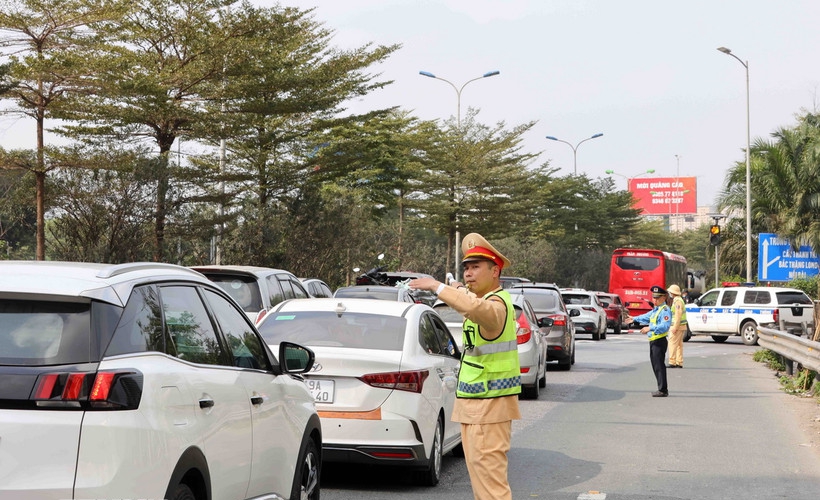80 năm Quốc khánh: Phân luồng giao thông tạm thời vòng ngoài phục vụ chương trình tổng duyệt ngày 30/8 - Ảnh 2.