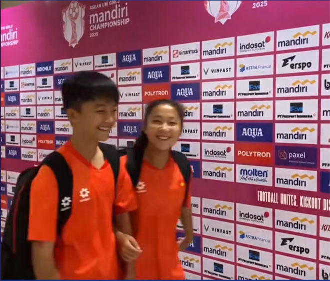TRỰC TIẾP bóng đá Việt Nam vs Indonesia 15h30 hôm nay, U16 nữ Đông Nam Á 2025 - Ảnh 1.