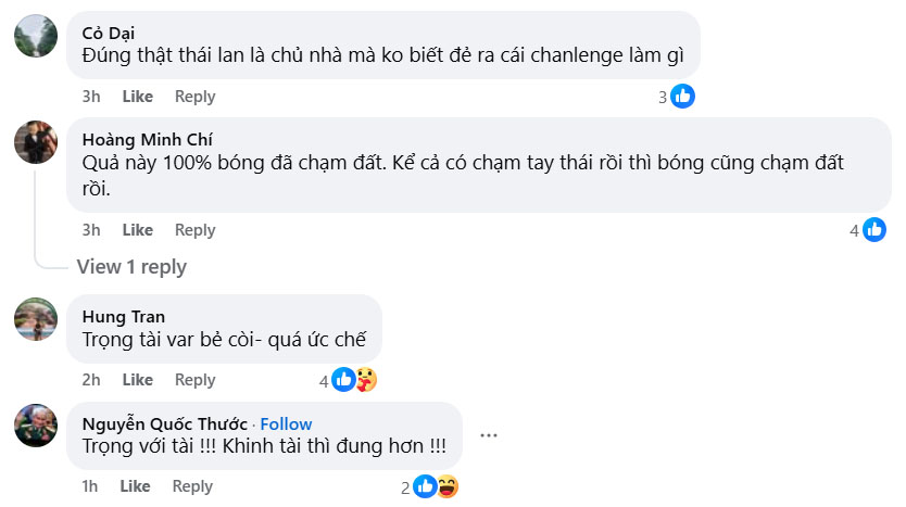 QUAY CHẬM: Trọng tài bẻ còi, nhất quyết cho Thái Lan ăn điểm trước Việt Nam, bất chấp công nghệ VAR - Ảnh 5. QUAY CHẬM: Trọng tài bẻ còi, nhất quyết cho Thái Lan ăn điểm trước Việt Nam, bất chấp công nghệ VAR - Ảnh 5.