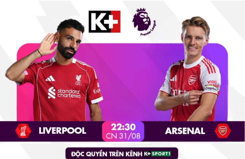 TRỰC TIẾP bóng đá Liverpool vs Arsenal 22h30 hôm nay, Ngoại hạng Anh vòng 3 - Ảnh 2.