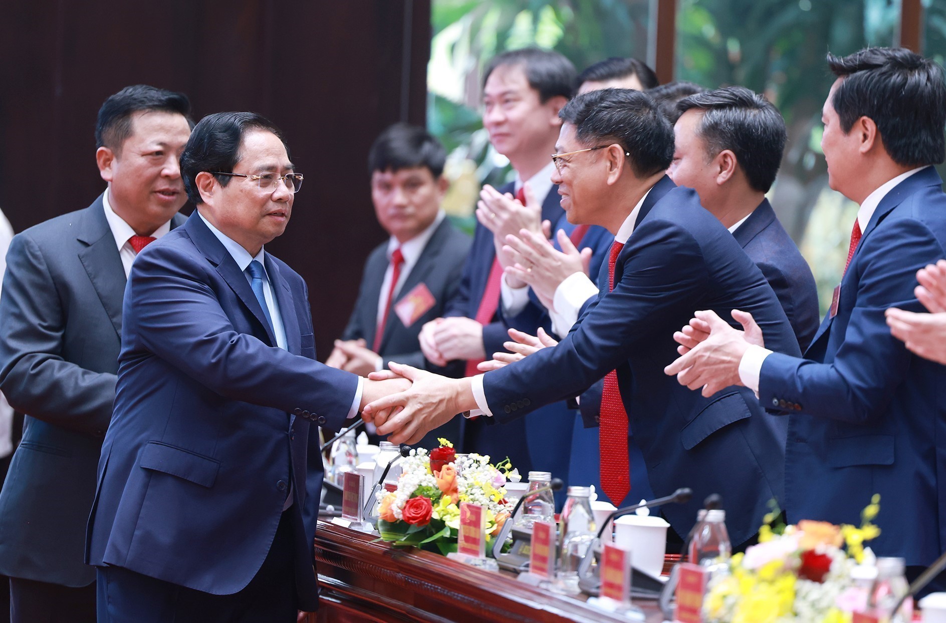 Thủ tướng Phạm Minh Chính dự Đại hội Đảng bộ Bộ Xây dựng lần thứ Nhất, nhiệm kỳ 2025-2030 - Ảnh 1. Thủ tướng Phạm Minh Chính dự Đại hội Đảng bộ Bộ Xây dựng lần thứ Nhất, nhiệm kỳ 2025-2030 - Ảnh 1.