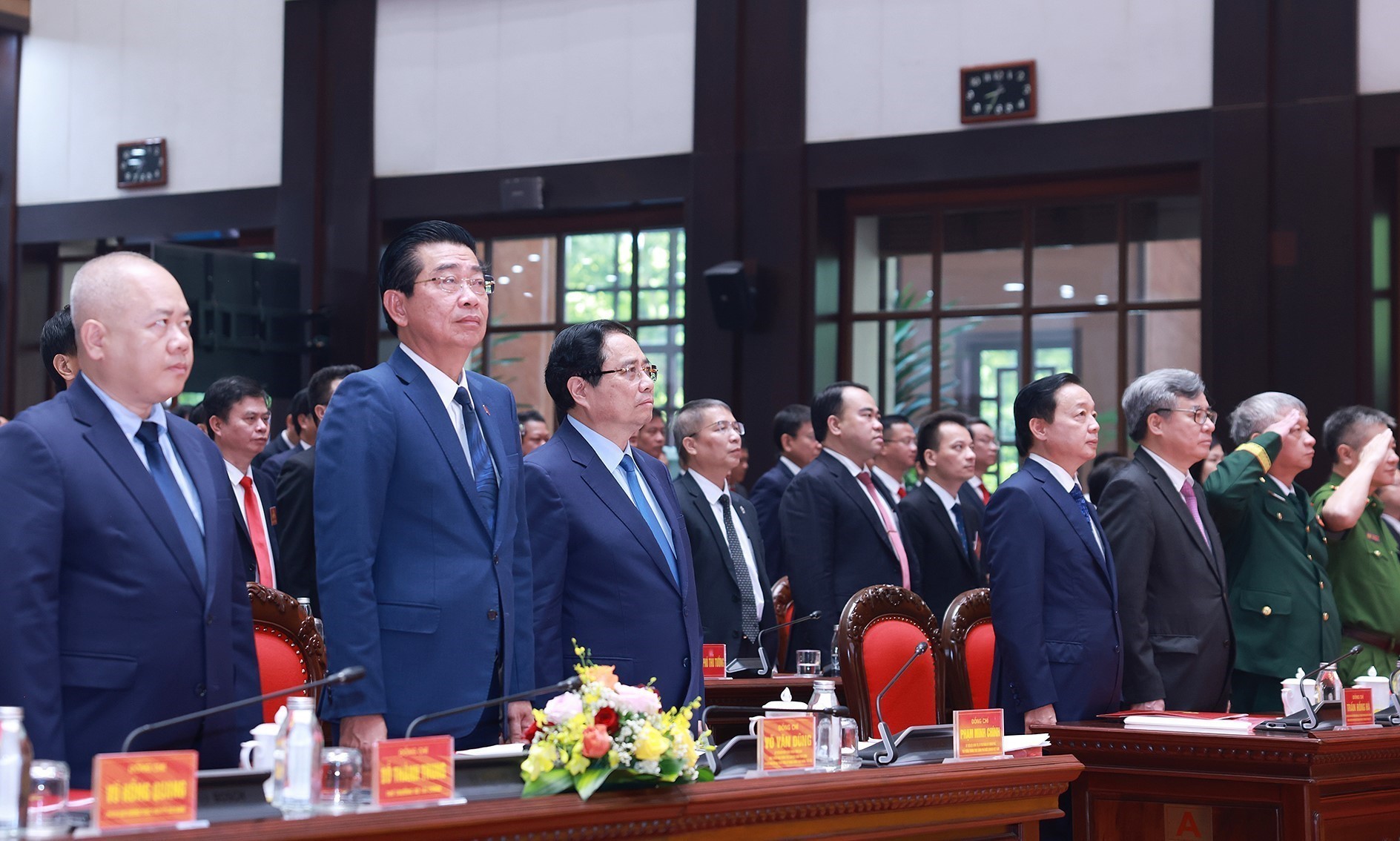 Thủ tướng Phạm Minh Chính dự Đại hội Đảng bộ Bộ Xây dựng lần thứ Nhất, nhiệm kỳ 2025-2030 - Ảnh 6. Thủ tướng Phạm Minh Chính dự Đại hội Đảng bộ Bộ Xây dựng lần thứ Nhất, nhiệm kỳ 2025-2030 - Ảnh 6.