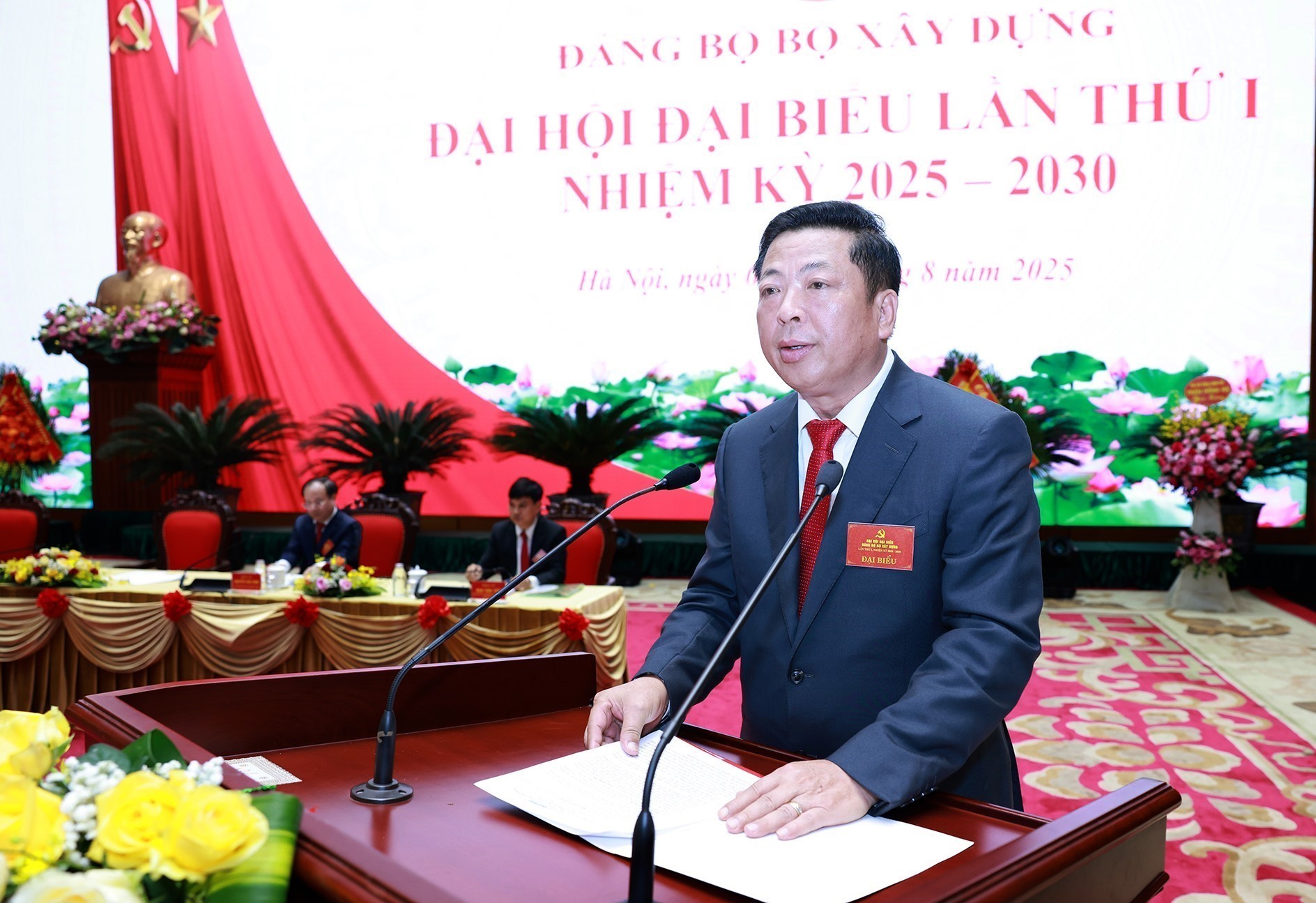 Thủ tướng Phạm Minh Chính dự Đại hội Đảng bộ Bộ Xây dựng lần thứ Nhất, nhiệm kỳ 2025-2030 - Ảnh 11. Thủ tướng Phạm Minh Chính dự Đại hội Đảng bộ Bộ Xây dựng lần thứ Nhất, nhiệm kỳ 2025-2030 - Ảnh 11.