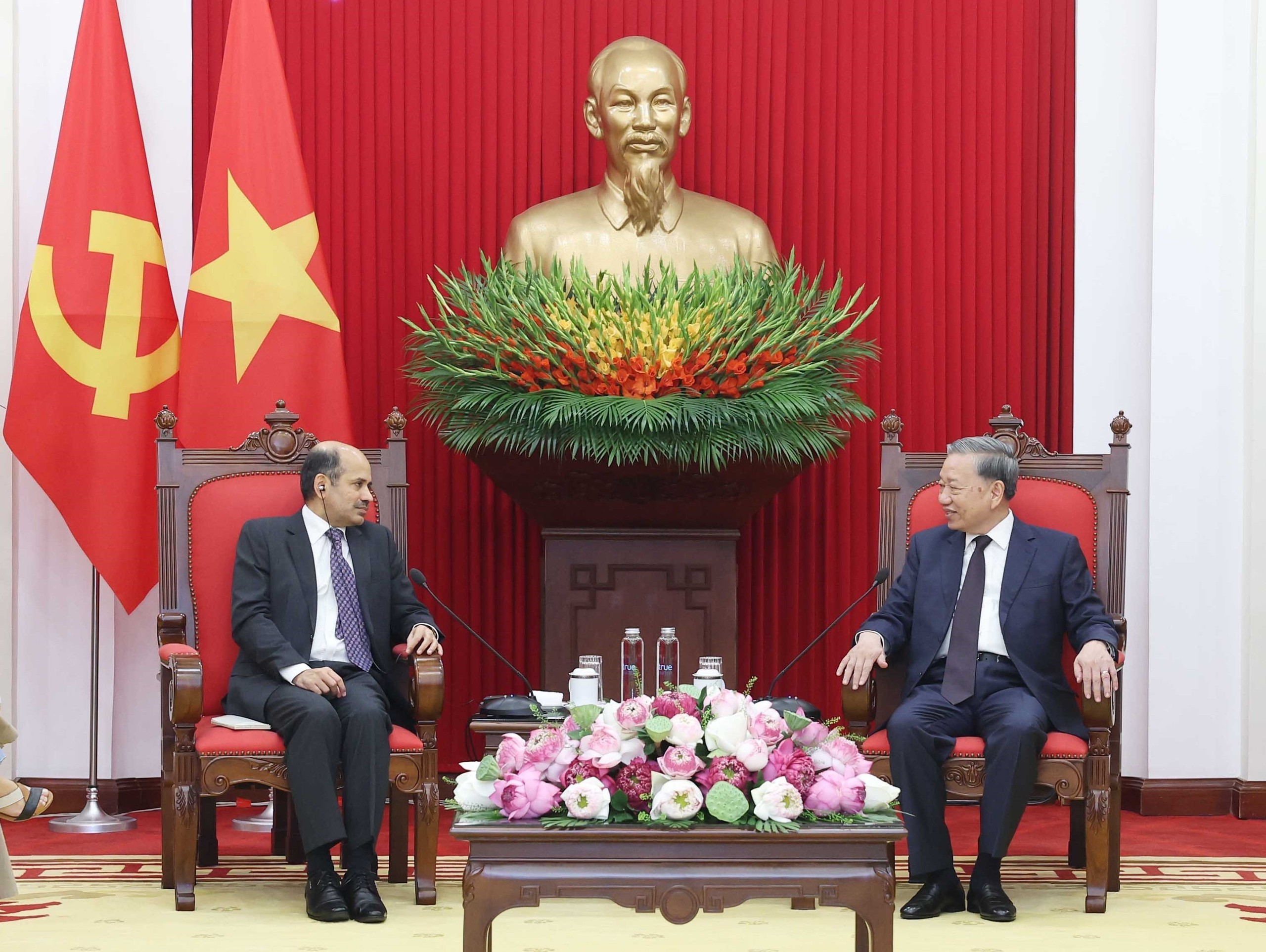 Tổng Bí thư Tô Lâm tiếp Đại sứ Ấn Độ - Ảnh 2.
