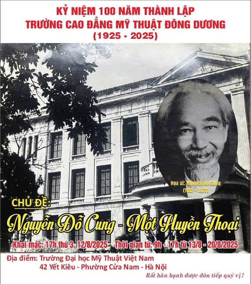 Triển lãm &quot;Nguyễn Đỗ Cung – Một huyền thoại&quot;: Gặp lại một nhân cách lớn của mỹ thuật Việt Nam - Ảnh 1.