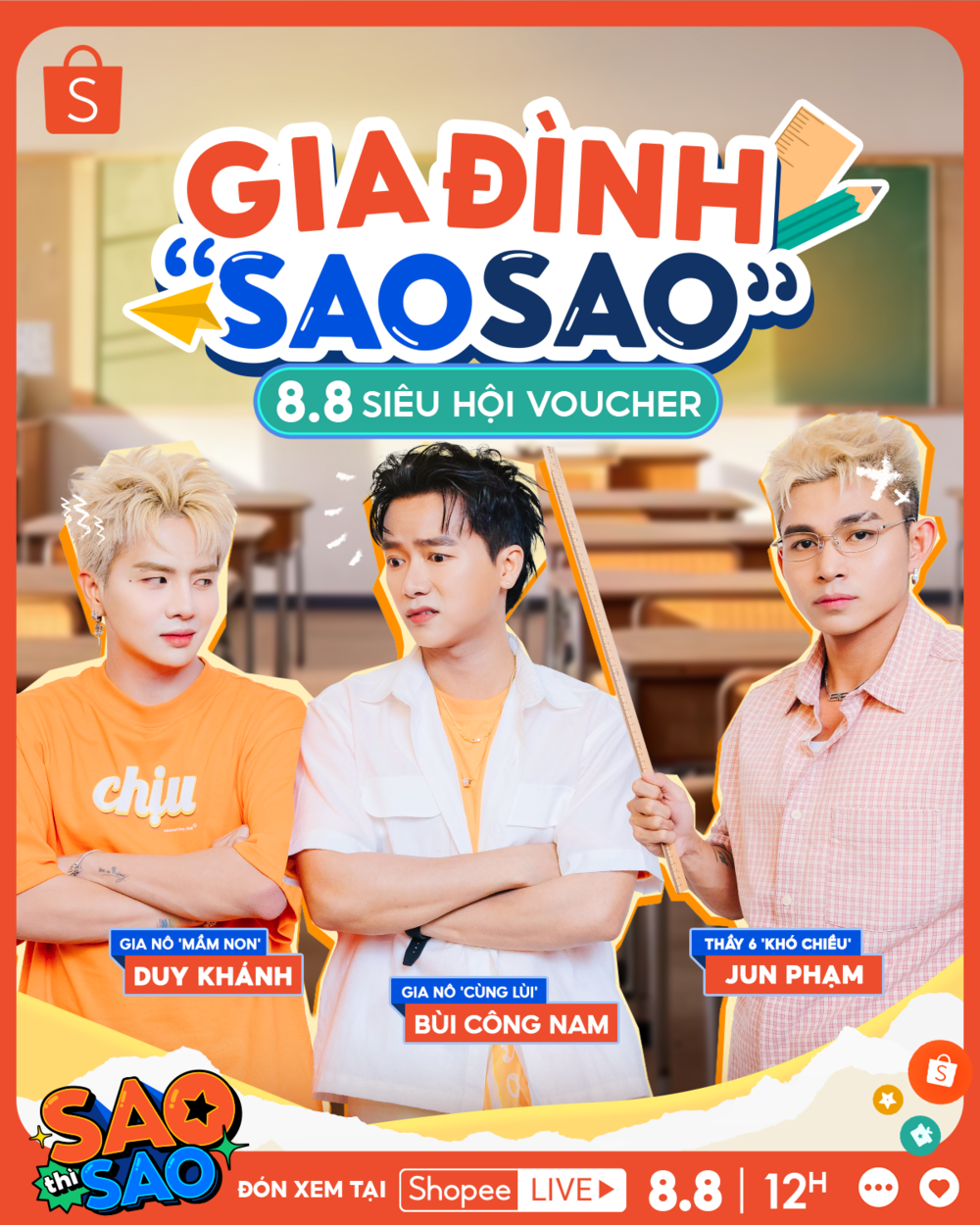 Shopee “Gom hết” dàn sao hội tụ tại đại tiệc Shopee Live 8.8 - Ảnh 3. Shopee “Gom hết” dàn sao hội tụ tại đại tiệc Shopee Live 8.8 - Ảnh 3.