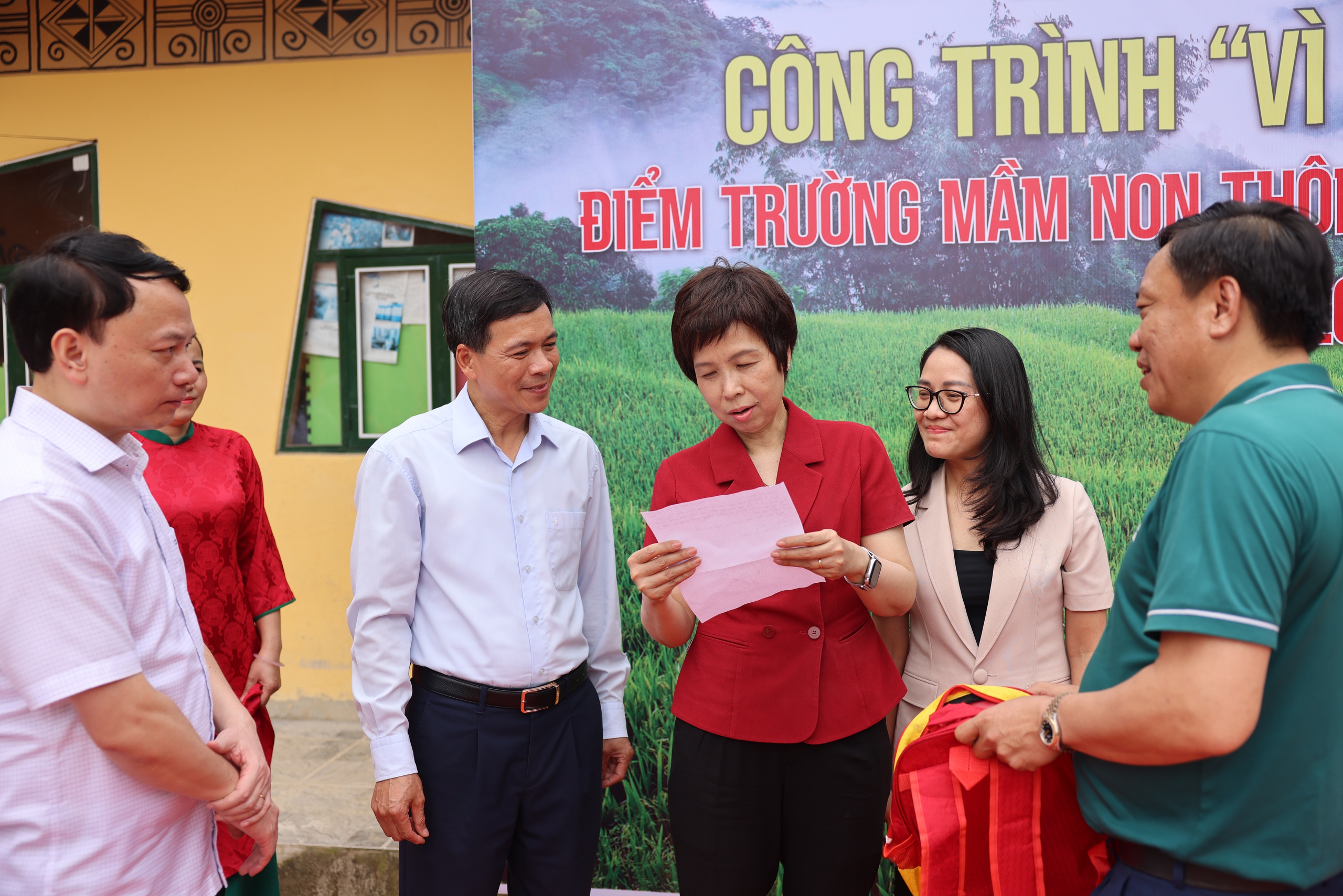 Báo Thể thao và Văn hóa khánh thành phòng học &quot;Vì mái trường cho em&quot; tại xã vùng cao Mèo Vạc - Ảnh 10.