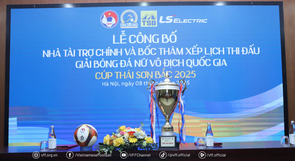 Thái Sơn Bắc năm 14 liên tiếp đồng hành cùng giải bóng đá nữ VĐQG - Ảnh 2.