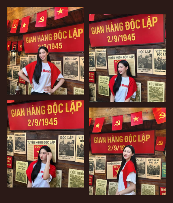 Chủ công Nguyễn Thị Phương chào mừng quốc khánh 2/9