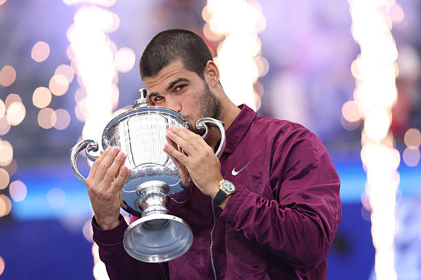 Alcaraz duy trì tỷ lệ thắng ở chung kết lên tới 76,7%, chỉ xếp sau Thomas Muster (81,6%) trong nhóm những tay vợt có ít nhất 30 trận chung kết ATP