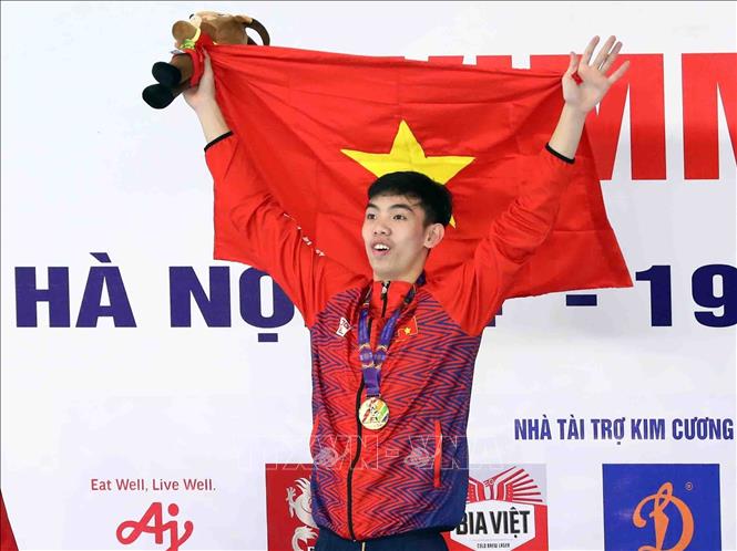 Nhà vô địch SEA Games của Việt Nam giành HCV ngay ngày khai mạc giải bơi đường dài Đông Nam Á 2025 - Ảnh 1.