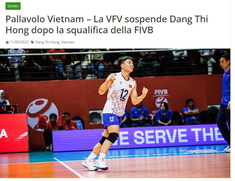 Hàng loạt trang bóng chuyền thế giới lên tiếng khi chủ công Việt Nam bị cấm thi đấu các giải trong nước - Ảnh 1.