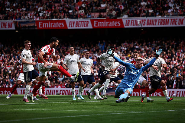 TRỰC TIẾP bóng đá Arsenal vs Nottingham: Merino suýt ghi bàn (H1, 0-0) - Ảnh 3.