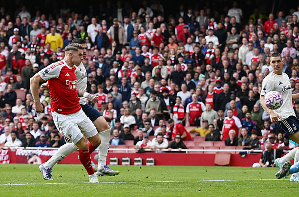 TRỰC TIẾP bóng đá Arsenal vs Nottingham: Gyokeres ghi bàn (H2, 2-0) - Ảnh 3.