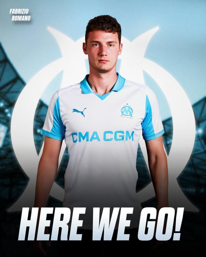 Olympique Marseille đã chiêu mộ thành công Benjamin Pavard từ Inter Milan theo dạng cho mượn kèm điều khoản mua đứt trị giá khoảng 15 triệu euro