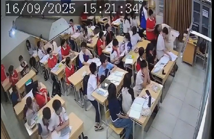 Bộ Giáo dục và Đào tạo thông tin về vụ việc học sinh có hành vi sai trái với giáo viên - Ảnh 1.