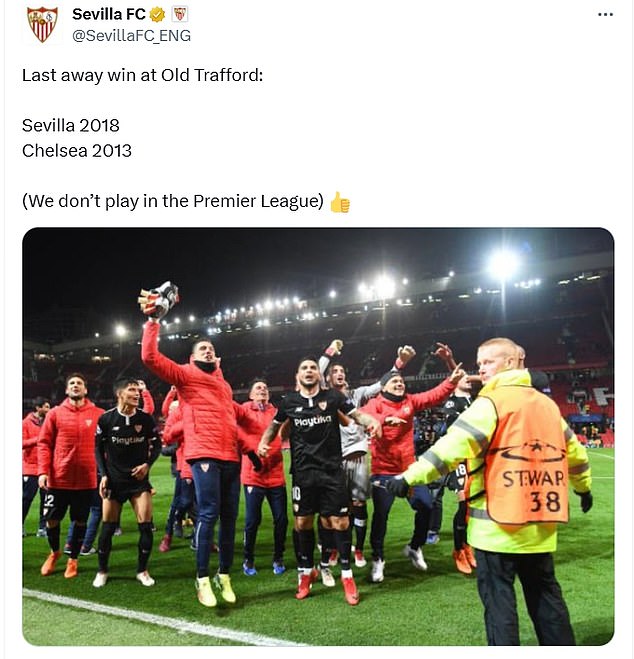 Đội bóng Tây Ban Nha chế giễu Chelsea vì thành tích tệ hại kéo dài 12 năm tại Old Trafford - Ảnh 1.
