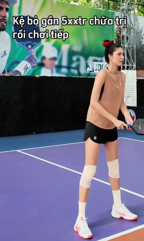 Vợ cầu thủ Việt chi hơn nửa tỷ đồng chữa chấn thương vì pickleball - Ảnh 2.