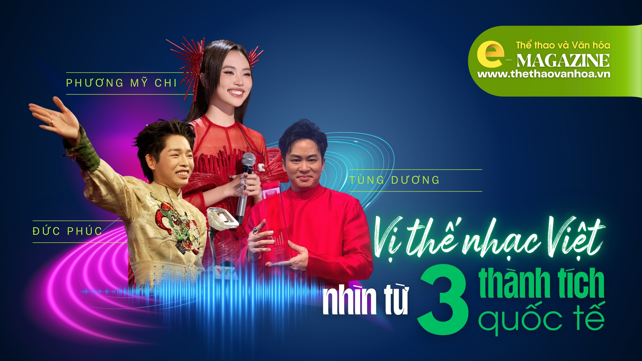 Vị thế nhạc Việt - nhìn từ 3 thành tích quốc tế của Phương Mỹ Chi, Tùng Dương và Đức Phúc