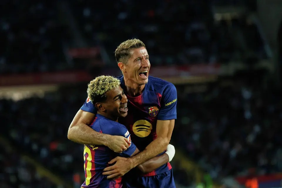 Yamal trở lại sau chấn thương, góp công giúp Barcelona dẫn đầu La Liga - Ảnh 1.