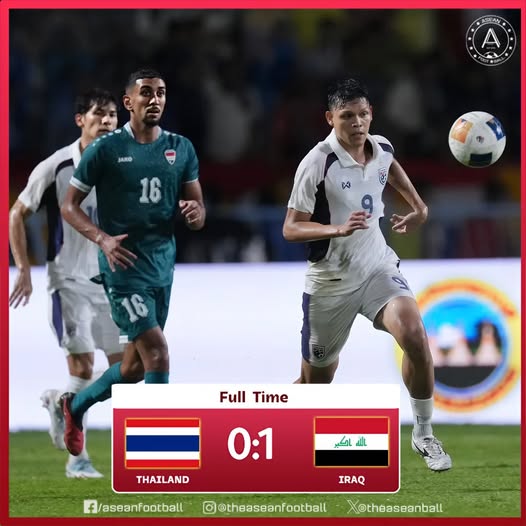 Tuyển Iraq Nhận 2 Thẻ Đỏ Vẫn Thắng Thái Lan, Vô Địch King’s Cup 2025 - Ảnh 2. Tuyển Iraq Nhận 2 Thẻ Đỏ Vẫn Thắng Thái Lan, Vô Địch King’s Cup 2025 - Ảnh 2.