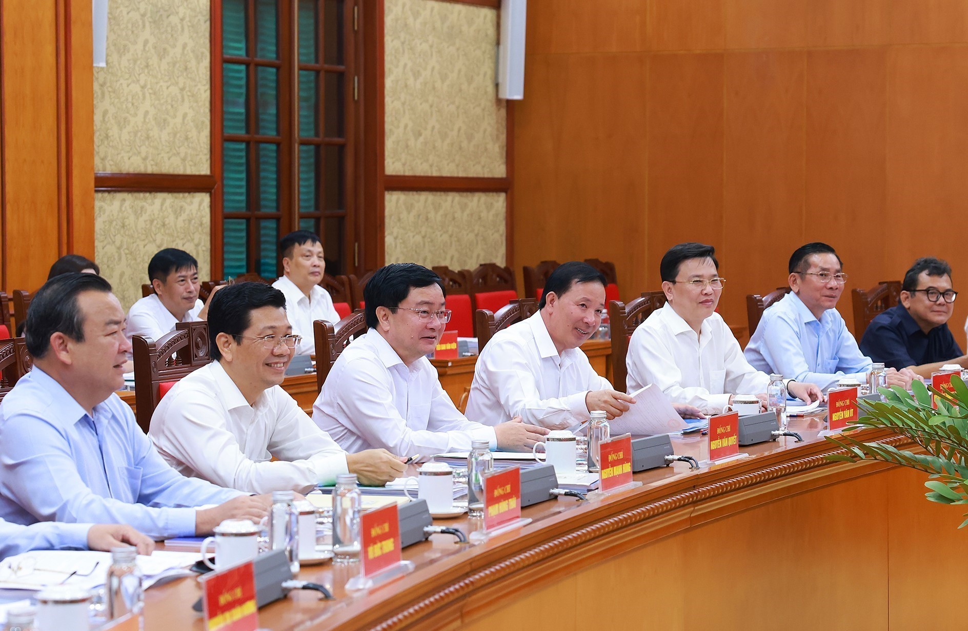 Thủ tướng chủ trì làm việc với Ban Thường vụ các Tỉnh ủy Tây Ninh và Tuyên Quang - Ảnh 7.