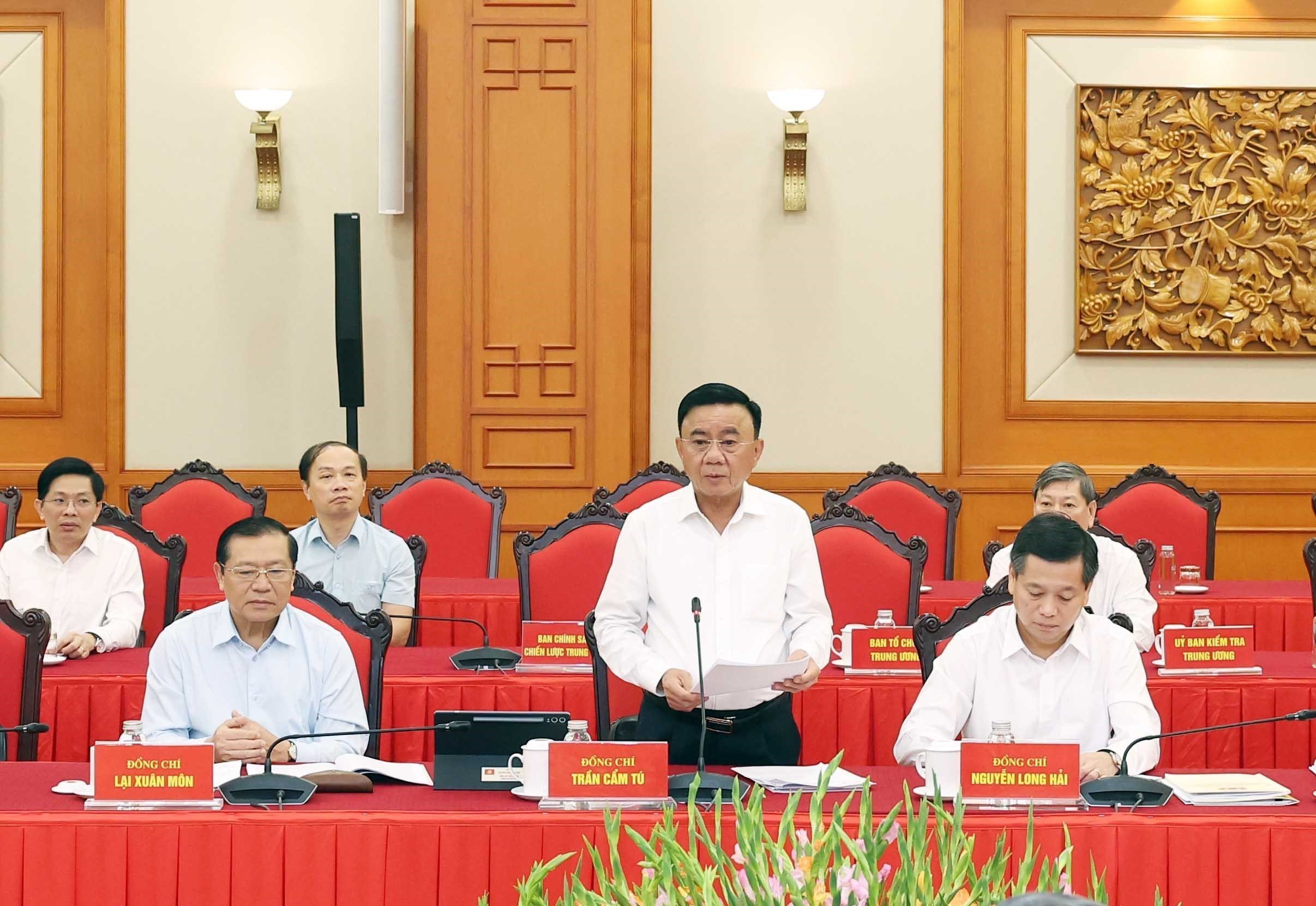 Tổng Bí thư chủ trì cuộc làm việc của Bộ Chính trị với Ban Thường vụ Đảng uỷ các cơ quan Đảng Trung ương - Ảnh 3.