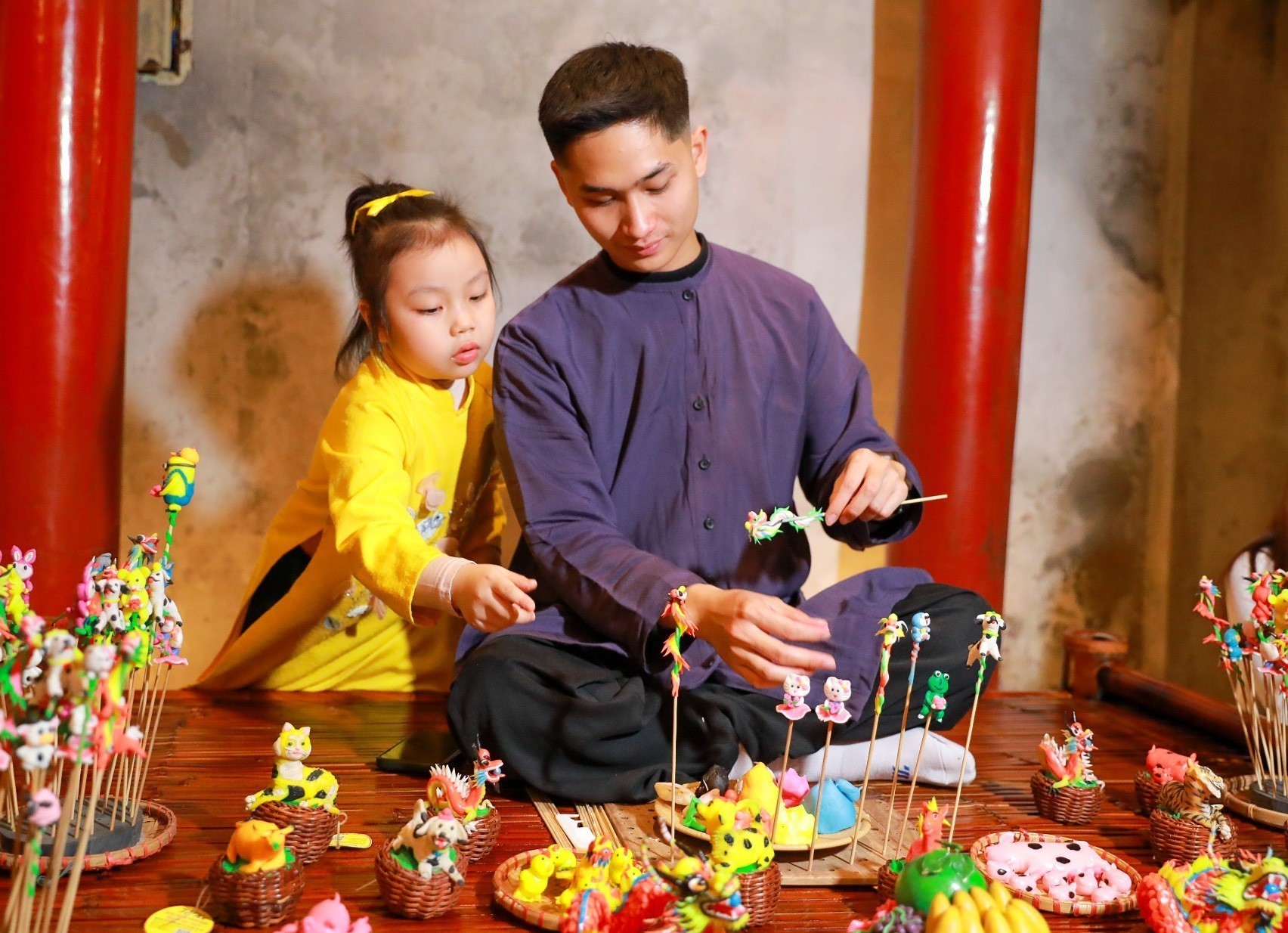 Khám phá đêm Văn Miếu – Quốc Tử Giám qua "Âm sắc Việt" - Ảnh 2. Khám phá đêm Văn Miếu – Quốc Tử Giám qua "Âm sắc Việt" - Ảnh 2.