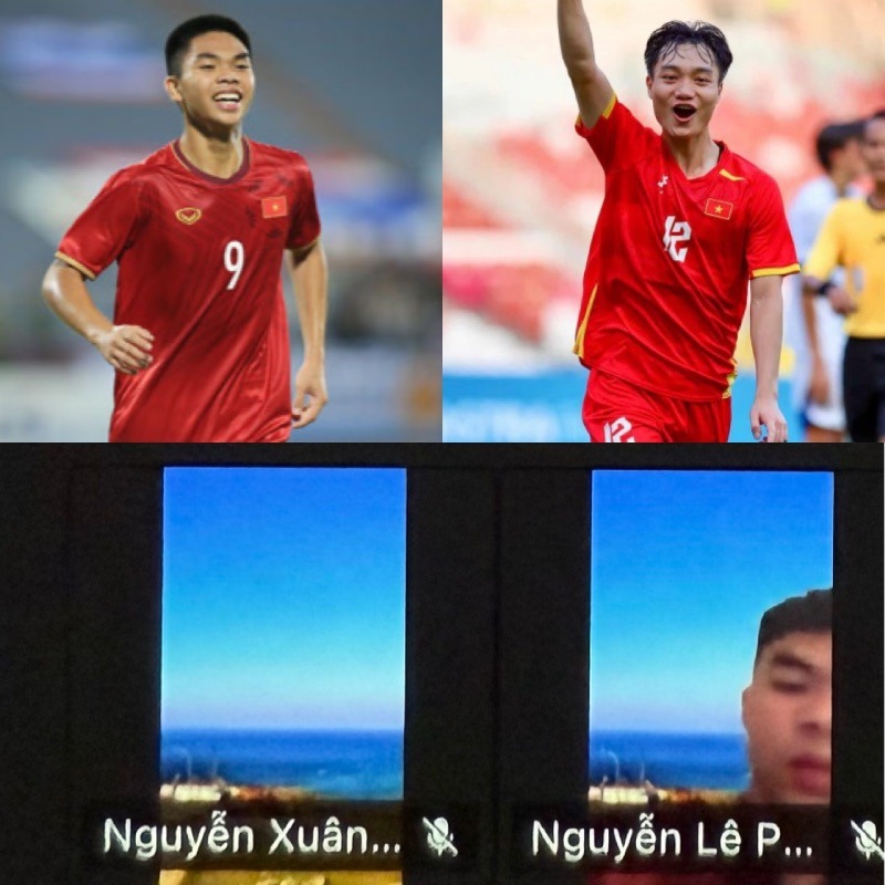 Lê Phát và Xuân Bắc ban ngày tập luyện và thi đấu, buổi tối học online nhằm chuẩn bị cho tương lai lâu dài