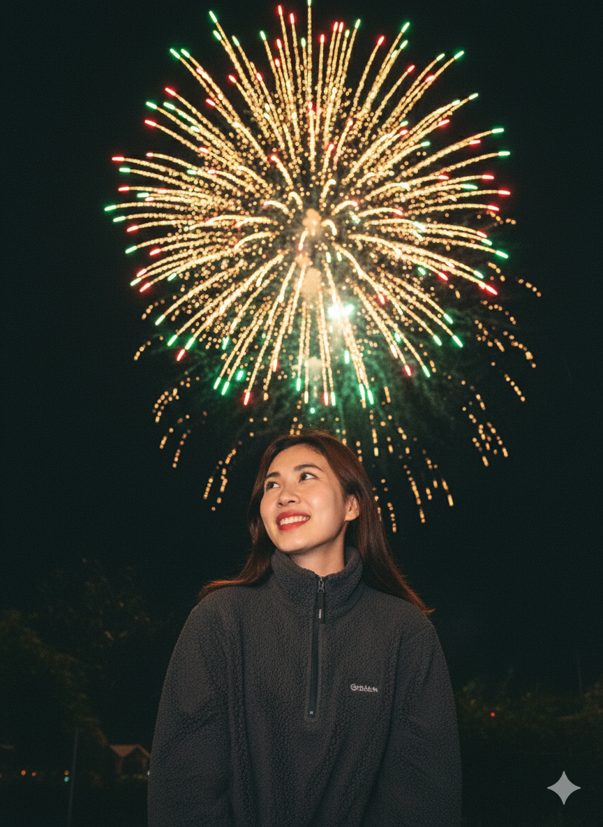 Nghệ thuật cá nhân hóa ảnh tết đầy lung linh cùng gemini - Ảnh 2.