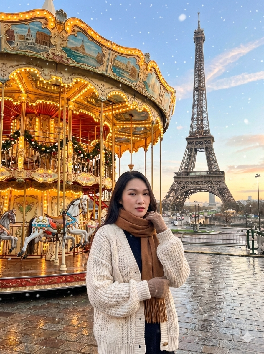 Nghệ thuật cá nhân hóa ảnh tết đầy lung linh cùng gemini - Ảnh 6.