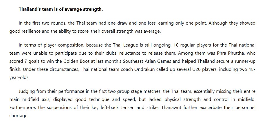 Báo Trung Quốc đánh giá thực lực U23 Thái Lan 'chỉ ở mức trung bình' - Ảnh 3.